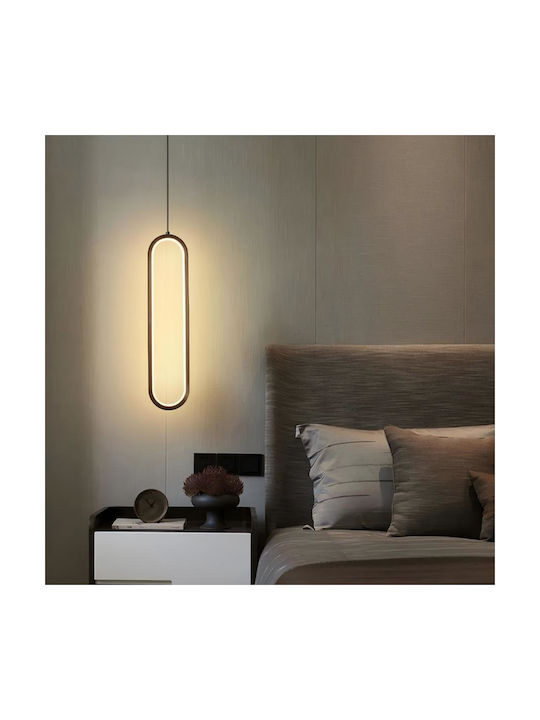 Adjustable Pendant Light Black 40x40cm