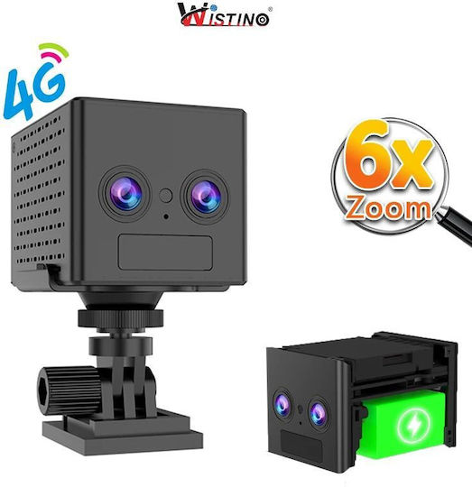 Taggo OKAM-BMND-2LENS-4G IP Cameră De Supraveghere Wi-Fi/4G 4K Cu Comunicare Bidirecțională Și Obiectiv 12mm