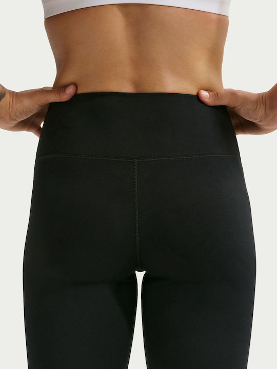 Dri-Fit One Training Women's Cropped Leggings High Waist Black / White