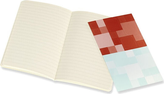 Moleskine Volant Комплект 2 Бележника Булет 40 Листа с Бели Страници Оранжеви