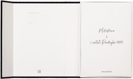 Moleskine Notebook Тетрадка На райета Черен