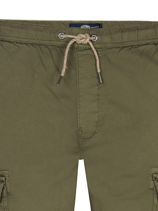 Trousers Cargo Elastic Olive