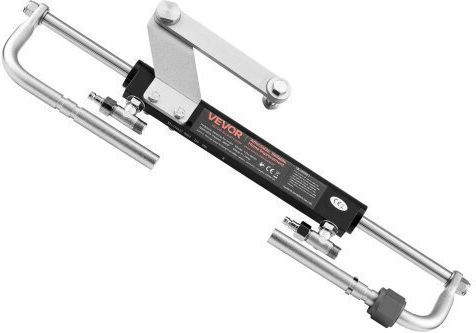 Vevor Hydraulic Steering Kit 90 Hp Marine Boat Hydraulic Steering System 6.9 Mpa 1000 Psi Helm Pump Two-Way Lock Cylinder 6 M High-Strength Hoses Single Station Single-Engine Use