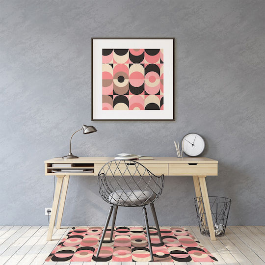 Office Chair Mat for Daily Use Ancient Pattern 120x90 Cm
