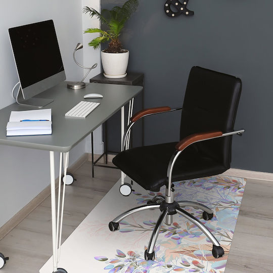 Tulup Bürostuhlunterlagen Professioneller Raum Pastellblätter 120x90 cm