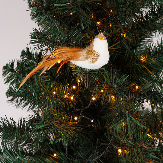 Eurolamp Christmas Figure Little bird Bronze Length 6cm