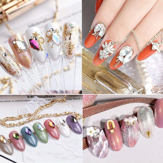 Lipici Design Pentru Unghii Uv Charms Și Strass 12ml