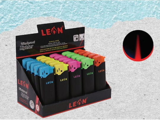 Leonflame Blacklight Ветроустойчив Запалка Пламък 25 Бройки