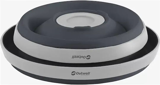 Outwell Bowl Set Plate for Camping Navy Night Folding Bowl