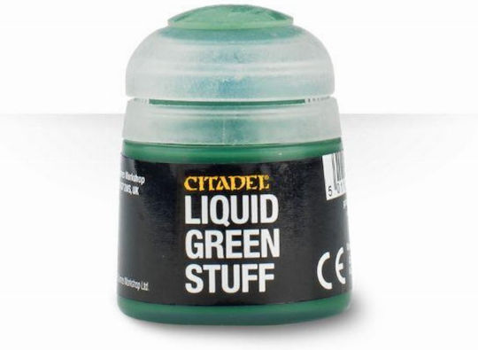 Citadel Liquid Stuff Model Making Paint in Green color 12ml