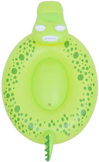 Jilong Kids' Inflatable Pool Mattress Crocodile Green 145x95cm