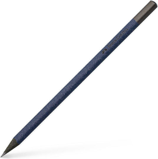 Μολύβι Faber Castell Urban Navy Blue B Faber Castell Ασημί