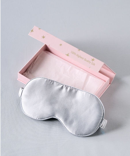 Kentia Stylish Silk Silk Sleep Mask 20x9cm Gray