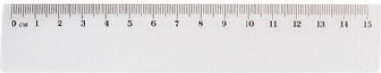 Madrid Papel Lineal Kunststoff Transparent 15cm