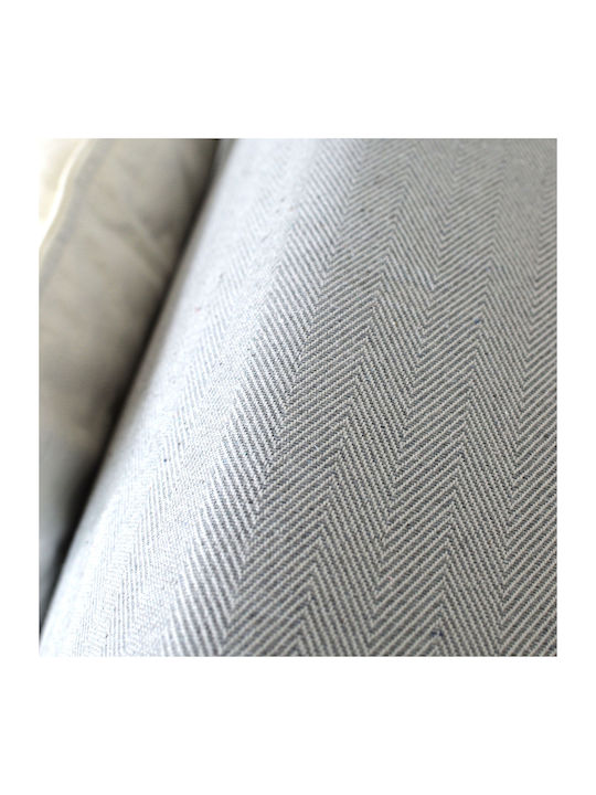 Ravelia Espiga Sofa Throw Knitted 180x240cm Light Gray