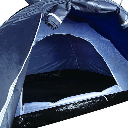 Dunlop Σκηνή Camping Igloo Μπλε για 2 Άτομα 210x150x120εκ.