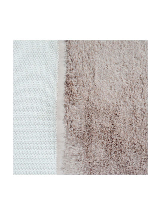 Newplan Puffy Modern Bedroom Rugs Set Pink 5-41-PF-T-FC19PINK-SET067(2x140,1x210) 3pcs