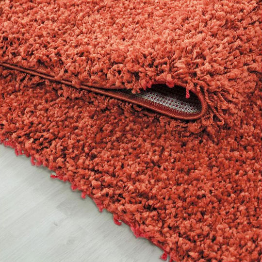 X250 Σετ Μοντέρνα Χαλιά Κρεβατοκάμαρας Terracotta Lanoso 5500B Terracotta 3τμχ