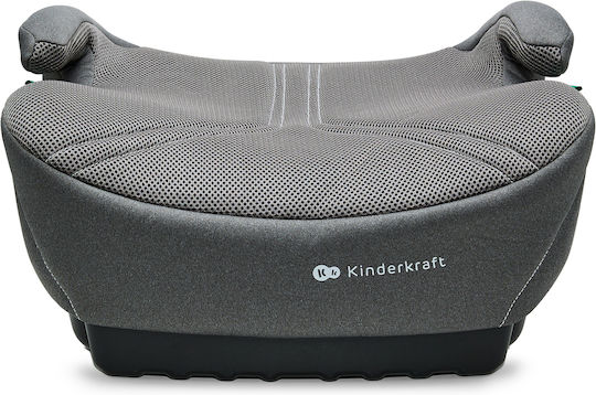 Kinderkraft I-BOOST 2 PRO Baby Car Seat Booster i-Size with Isofix Grey
