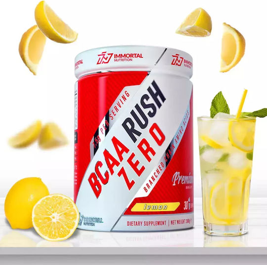 Immortal Nutrition Bcaa Rush Zero 7500mg 2 x 300gr Lemon