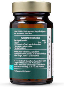 Holland & Barrett UCII Type II Collagen 40mg cu Vitamina C 30 capace