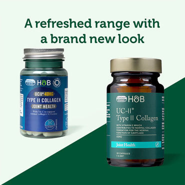 Holland & Barrett UCII Type II Collagen 40mg cu Vitamina C 30 capace