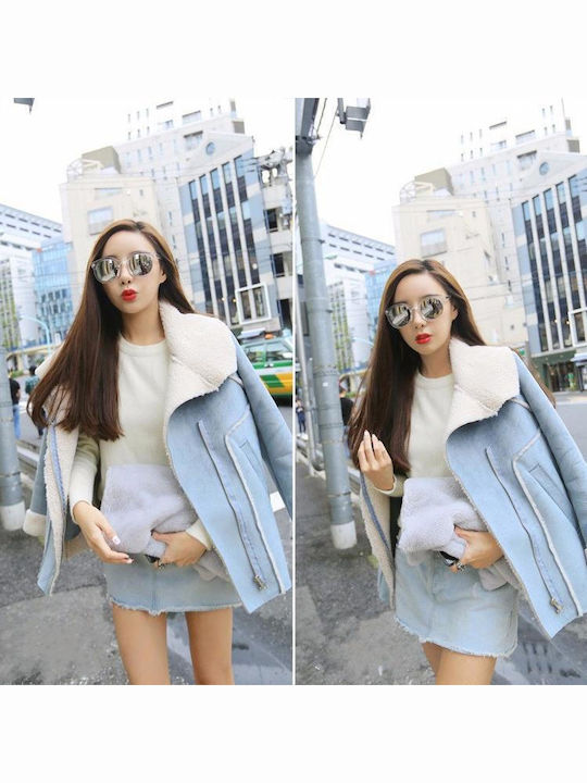 Unisex Sunglasses with Black Frame