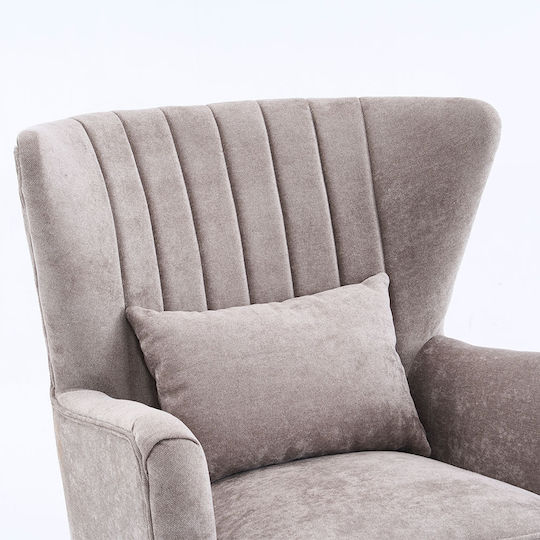 Embrace Ohrensessel Grey 79x76.5x95.5cm