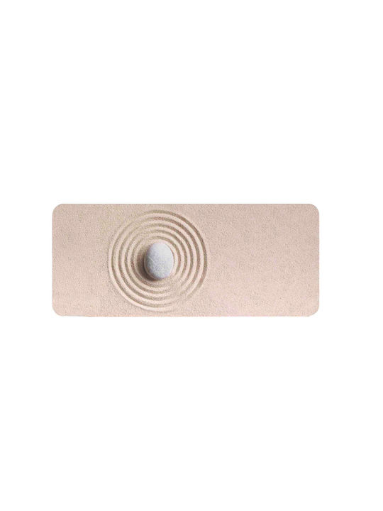 Πατάκι Μπάνιου Microfiber L-c Serena 1802316 Μπεζ 50x120εκ.