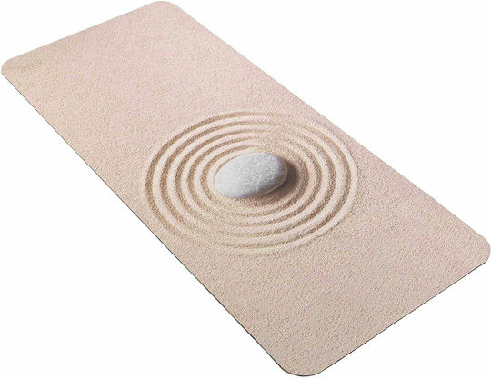 Πατάκι Μπάνιου Microfiber L-c Serena 1802316 Μπεζ 50x120εκ.