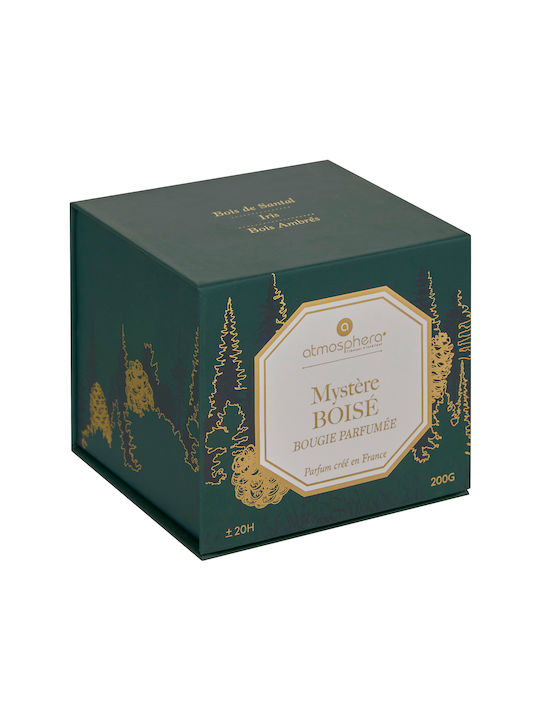Aromatisches Kerze Elisa in Gefäß mit Parfüm Sandelholz 200gr