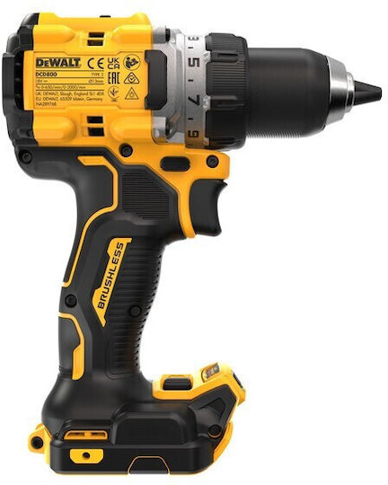 DEWALT DCD800N Κατσαβίδι Μπαταρίας Solo 18V