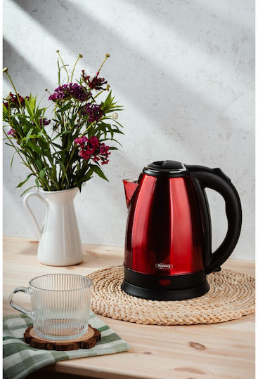 Rosberg Kettle 1.8lt 1800W Red