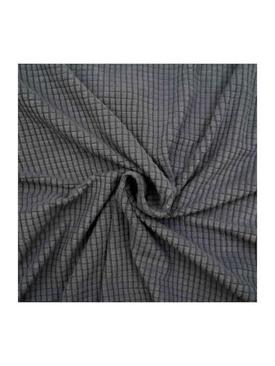 Sacha Elastische Abdeckung für Dreisitziges Sofa Anthracite 245x86cm 1Stück 1612930