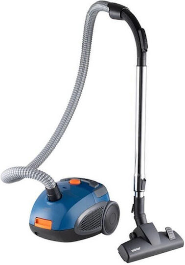 Zelmer ZCV241P Aspirator 800W cu sac 2lt Albastră