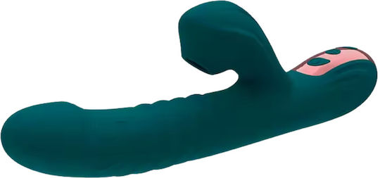 Chicret Sucky Vibrator Rabbit 24cm Green