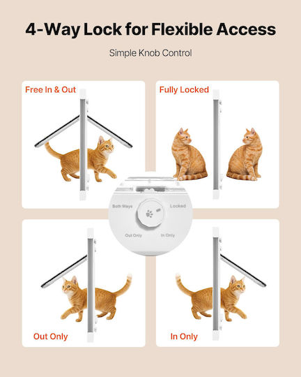 Vevor Door Dog & Cat 914 x 388 x 40cm