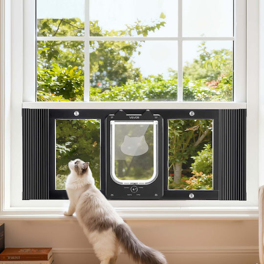 Vevor Door Dog & Cat in Black Color 914 x 388 x 40cm