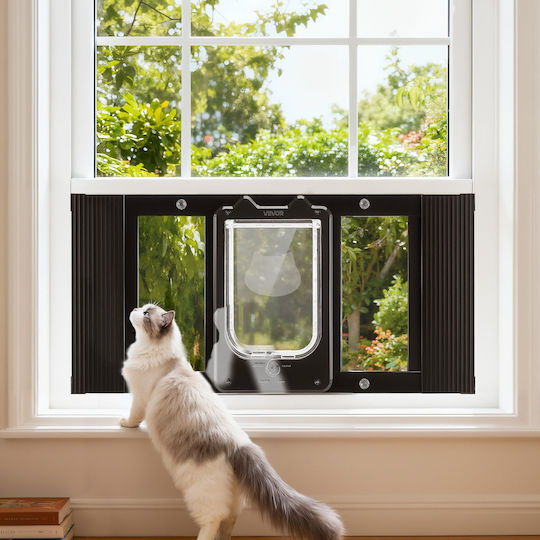 Vevor Door Dog & Cat in Black Color 813 x 388 x 40cm