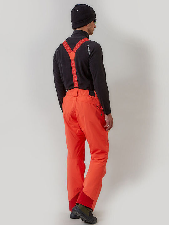 Kappa 1856550011-ΠΟΡΤΟΚΑΛΙ Men's Dungarees for Ski & Snowboard Orange