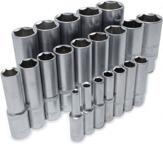 Rockforce RockForce Ратчетни и гнездови гарнитури 1\2" & 1\4" & 3\8" 216бр