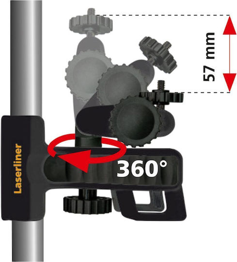 Universal Clamp Laser Level Laserliner Flexclamp Plus