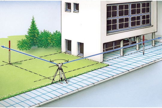 Optical Level Laserliner Al 26 Plus Set Tripod Rod
