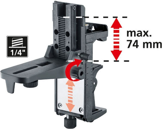 Professional Magnetic Stand Linear Lasers Laserliner Crossgrip Pro 036.24