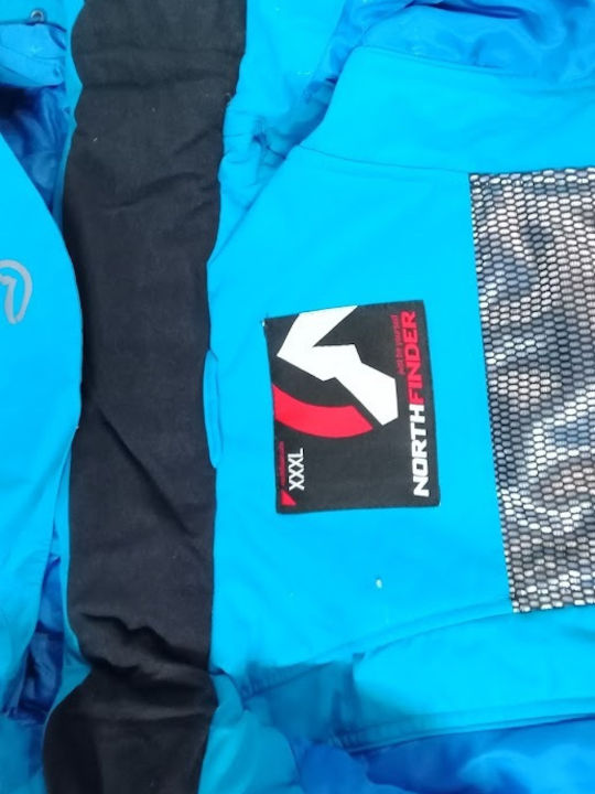 Northfinder Men's Ski & Snowboard Jacket Blue BU-350SNW-396