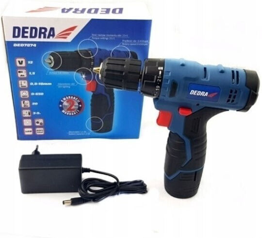 Dedra DED7874 Κατσαβίδι Μπαταρίας 12V