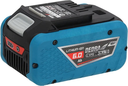 18v 6.0ah Battery Dedra Sas+ All 18v Ded6936