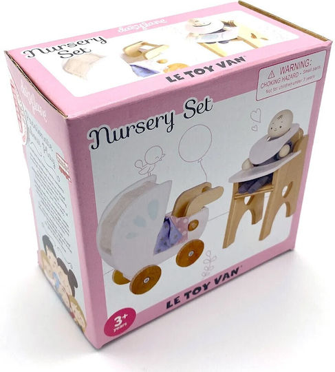Ξύλινά Έπιπλα Σετ Περιποίησης Μωρού Nursery Baby Set Le Toy Van