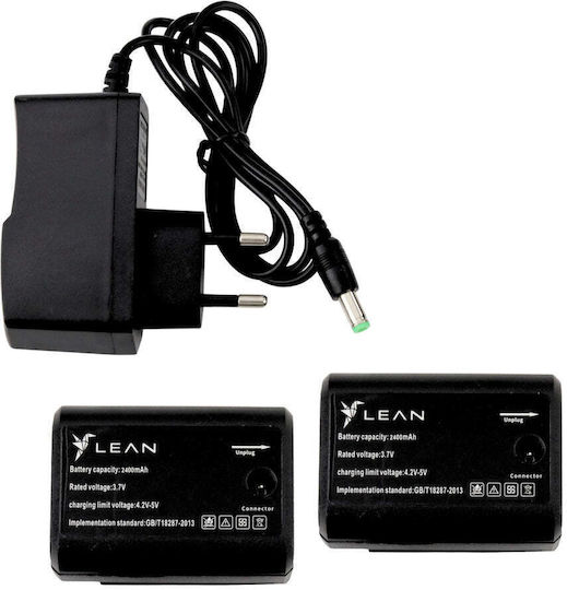 Lean Toys Αυτορυθμιζόμενο Γραμμικό Αλφάδι Laser Πράσινης Δέσμης με Εύρος Εργασίας 10m
