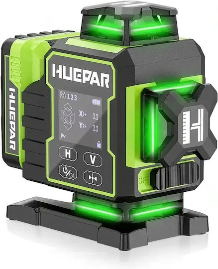Huepar W04CG Nivelă laser liniară cu fascicul verde